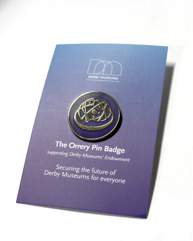 Orrery Pin Badge