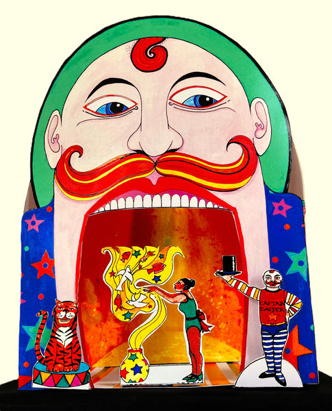 Toy Theatres by Alison Englefield: Captain Dapper and his theatrical menagerie