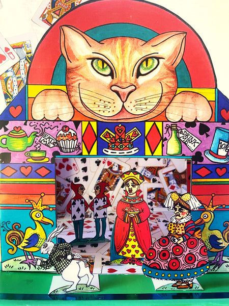 Toy Theatres by Alison Englefield: Cheshire Cat
