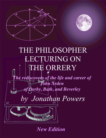 THE PHILOSOPHER LECTURING ON THE ORRERY by JONATHAN POWERS